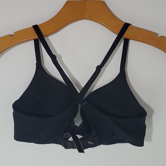 Victoria's Secret Perfect Shape Padded Black Underwire Bra Size 32A - Picture 6 of 10